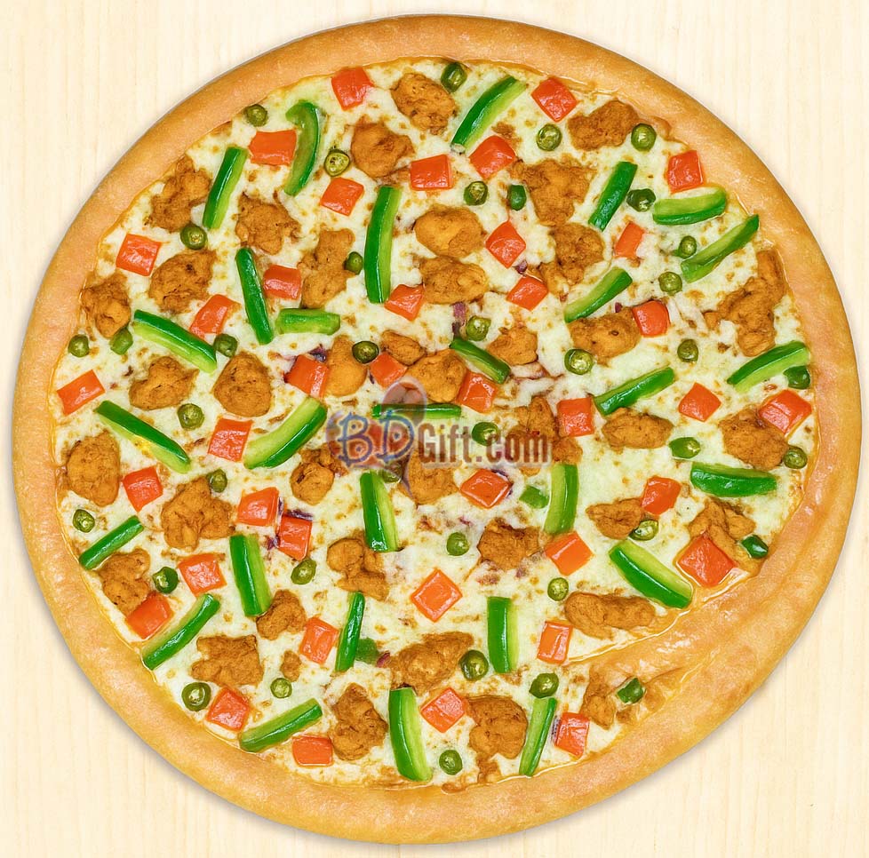 Masala Chicken Tikka Pizza Family